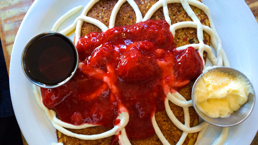 Serving the Pancakes 