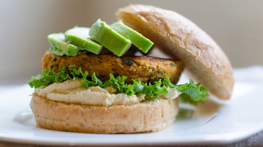 Serving the Burgers w/ Optional Serving Ideas