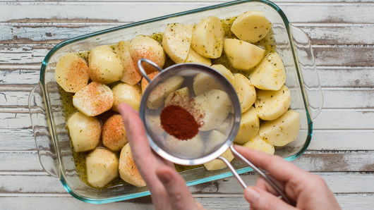 Roasting & Serving the Potatoes 