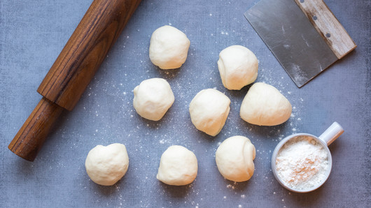 Rolling & Cooking the Pita