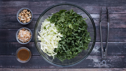 Finishing the Salad 
