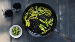 Charred Shishito Peppers 