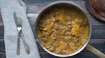 Mushroom Tarragon Braised Tempeh 