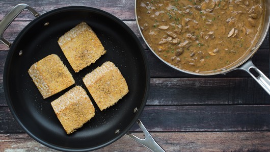 Preparing the Tempeh