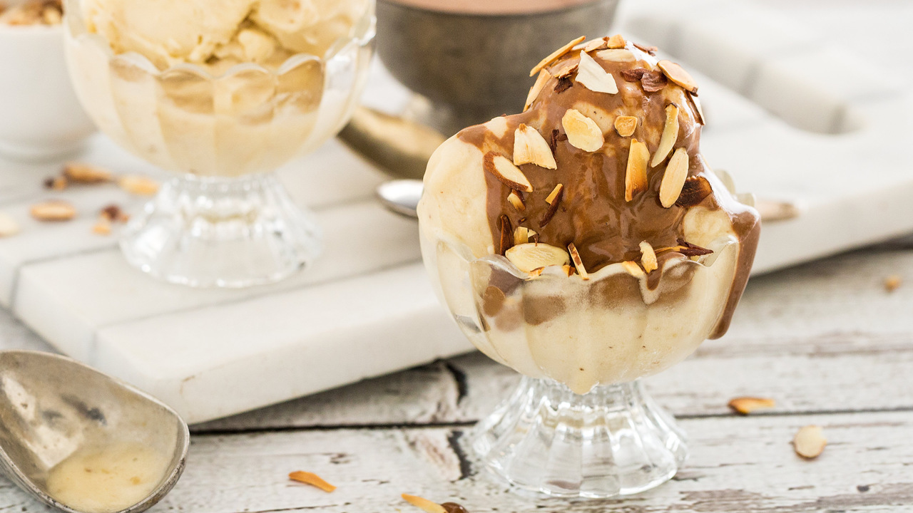 Making the Chocolate Sauce and Ice Cream