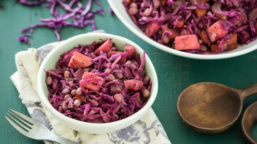 Braising the Cabbage