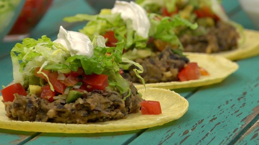 Finishing & Serving the Refried Beans