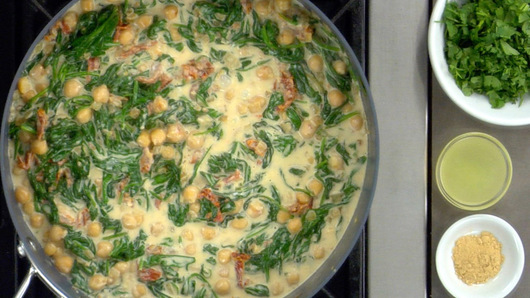Adding the Spinach 