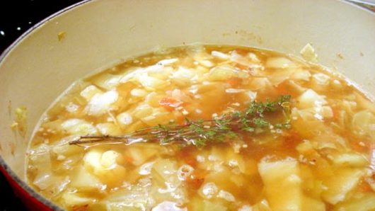 Preparing the Soup