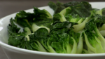 Steamed Baby Bok Choy