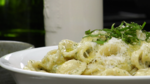 Orecchiette w/ Pesto-Cream Sauce