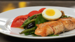 Warm Salmon Salad Niçoise