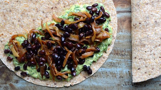 Assembling & Cooking the Quesadillas