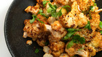 Roasted Cauliflower w/ Lime, Chili & Cilantro 