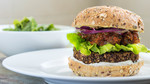 Mushroom Black Bean-Quinoa Burger 