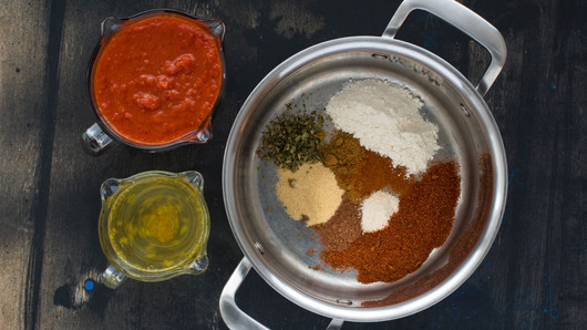 Making the Sauce 