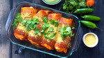 Mushroom & Bean Enchiladas