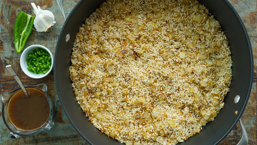 Cooking the Pilaf 