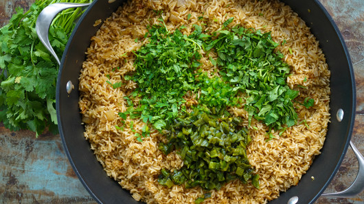Finishing the Pilaf 