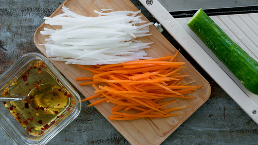 Pickling the Vegetables 