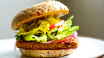 Barbecued Tempeh Burger 