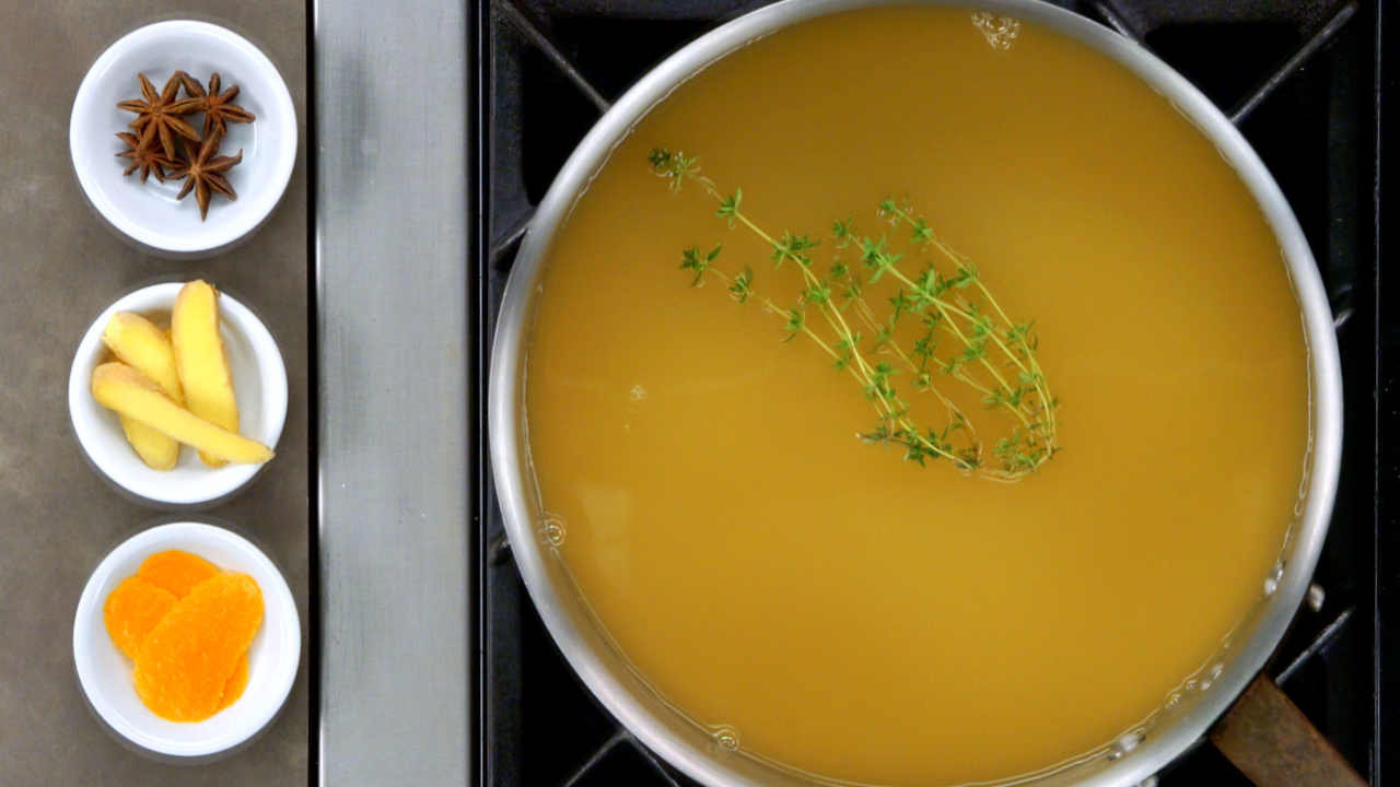 Infusing Aromatics into the Juice 