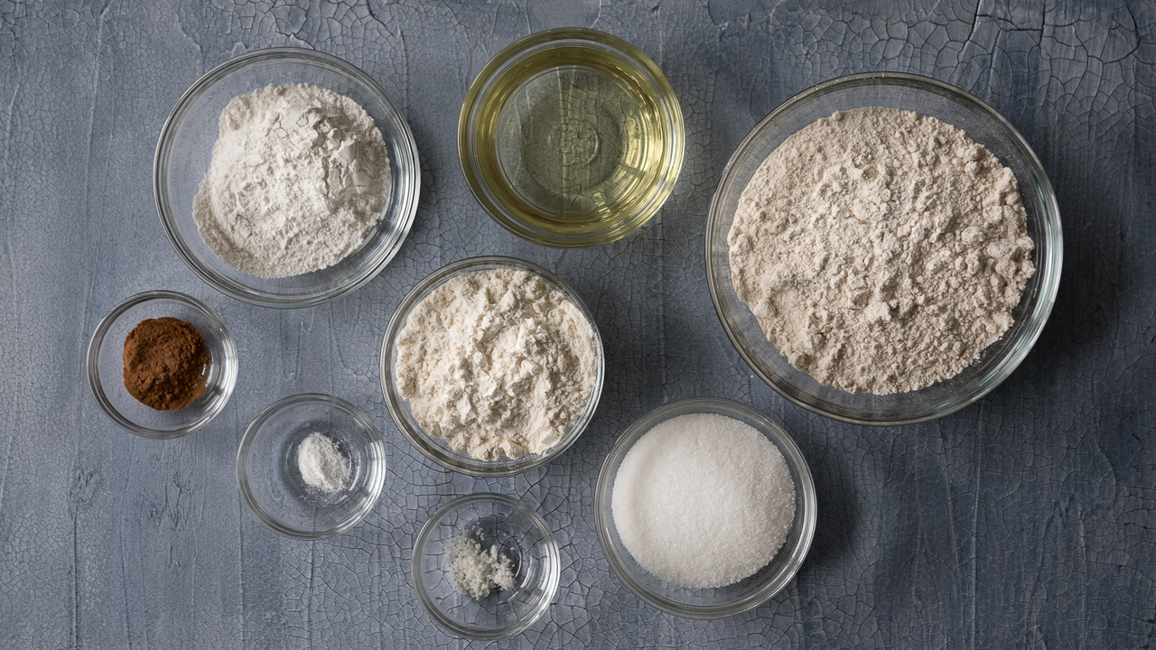Preparing the Streusel