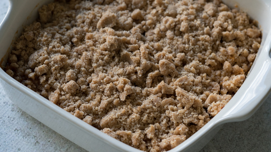 Pre-Baking the Crumb | Optional 