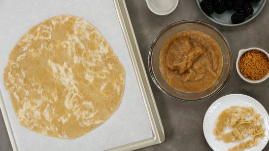 Assembling & Baking the Galette 
