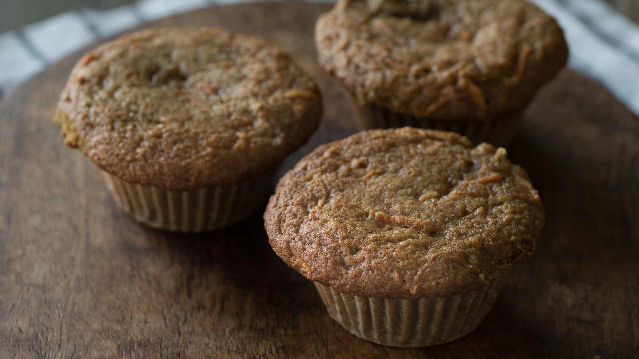 Carrot Apricot Muffins