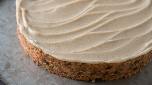Frosting the Carrot Cake