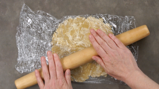 Rolling the Pie Dough