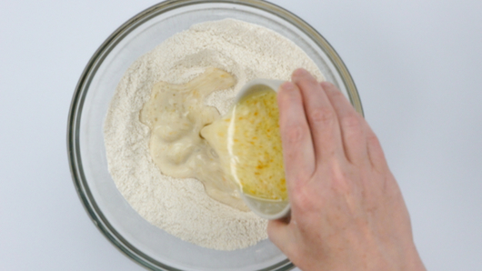 Preparing the Batter & Baking the Slump