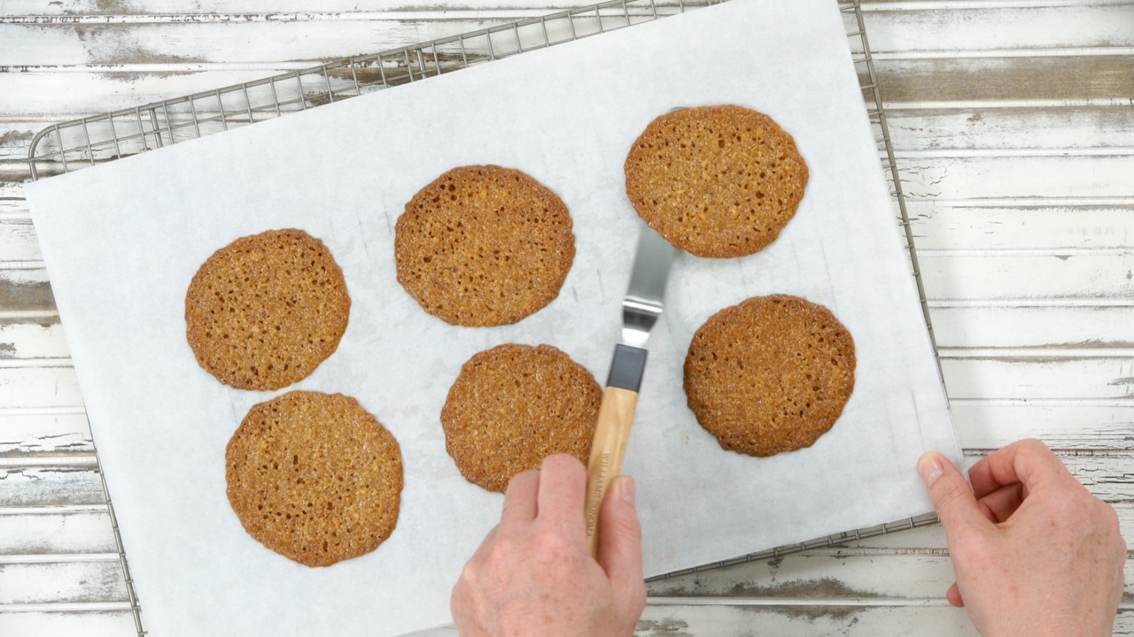 Baking & Shaping the Cookies