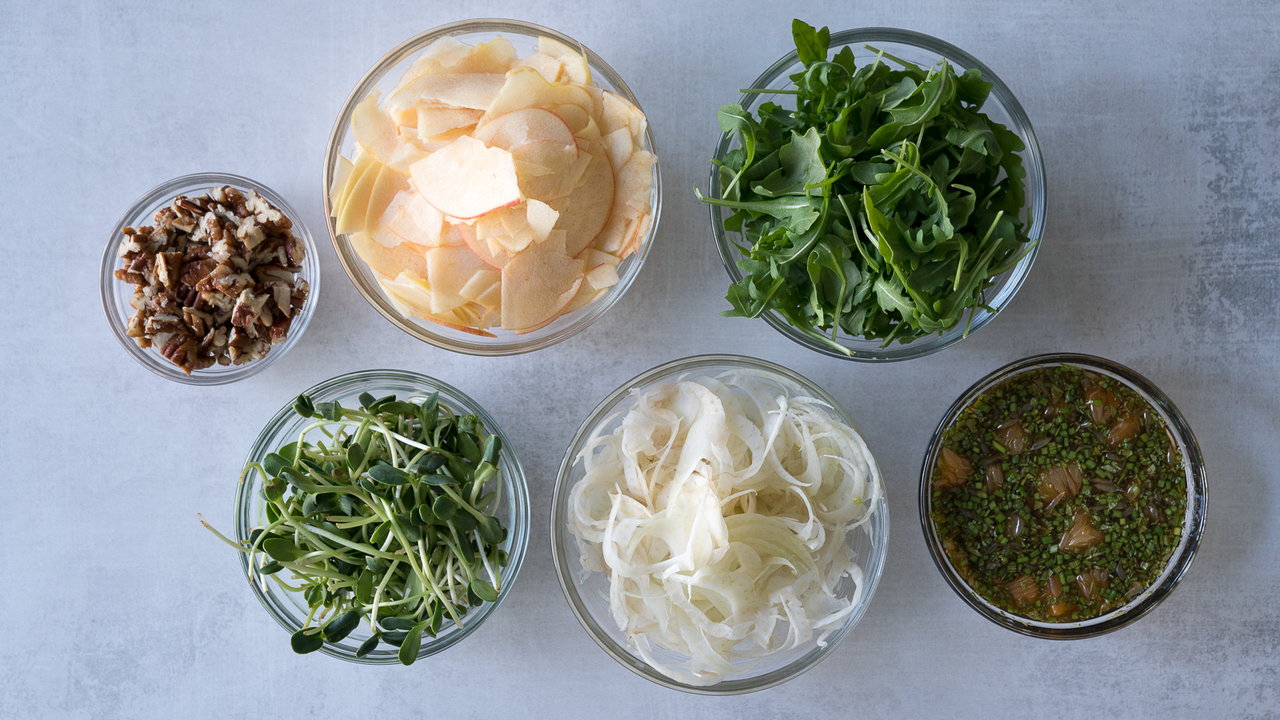 Preparing & Serving the Salad