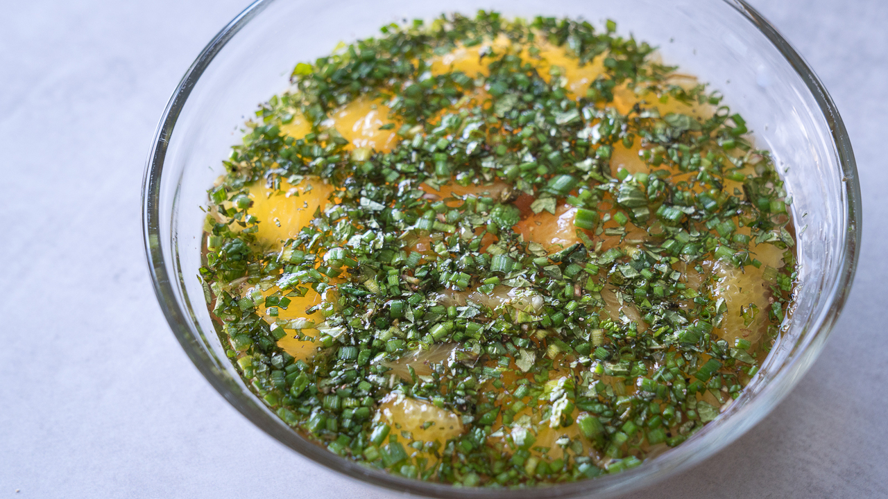 Mandarin Vinaigrette | No Oil