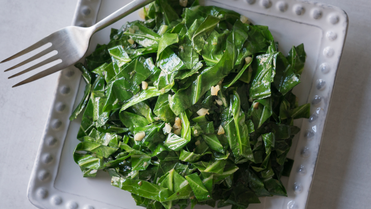 Garlicky Greens