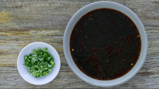 Finishing the Sauce 