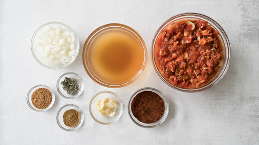 Preparing the Sauce