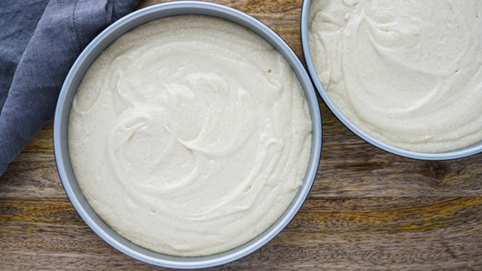 Mixing the Cake Batter 