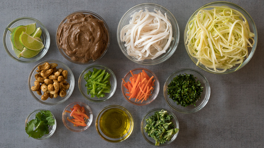Preparing the Noodles