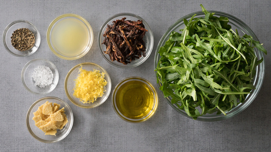 Preparing the Salad