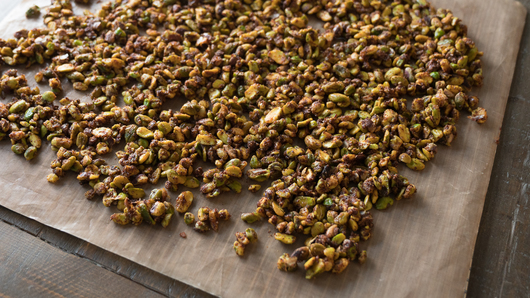 Dehydrating the Pistachios 