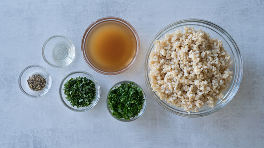 Finishing the Risotto
