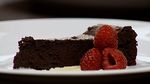 Chocolate Torte with Crème Anglaise