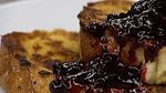 Almond French Toast w/ Berry Compote 