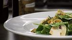 Spinach Salad w/ Goat Cheese and a Maple Walnut Vinaigrette