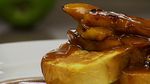 French Toast with Caramelized Apples or Pears