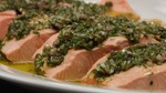 Poached Salmon w/ Herb Vinaigrette
