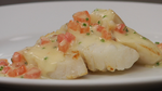 Beurre Blanc w/ Tomato Concassé & Chives 